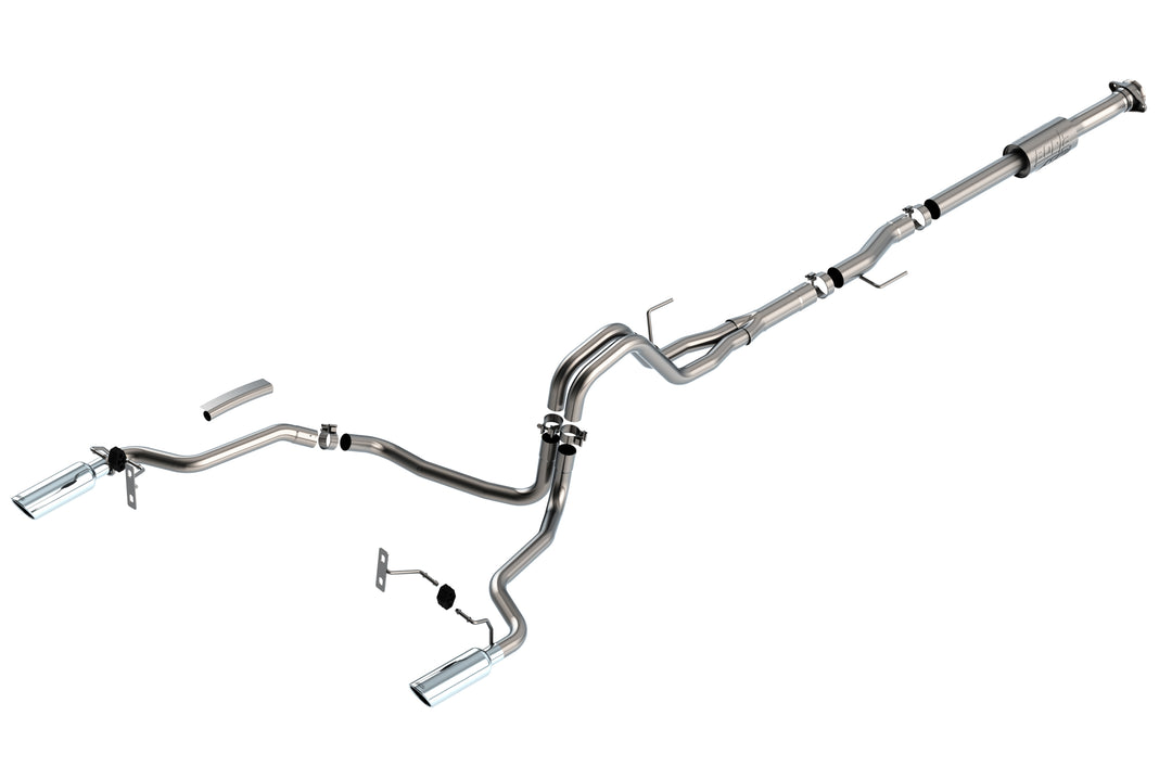 Borla ATAK Cat-Back Exhaust System for Ford F-150 2021-2026 2.7L & 3.5L V6 – Part # 140864
