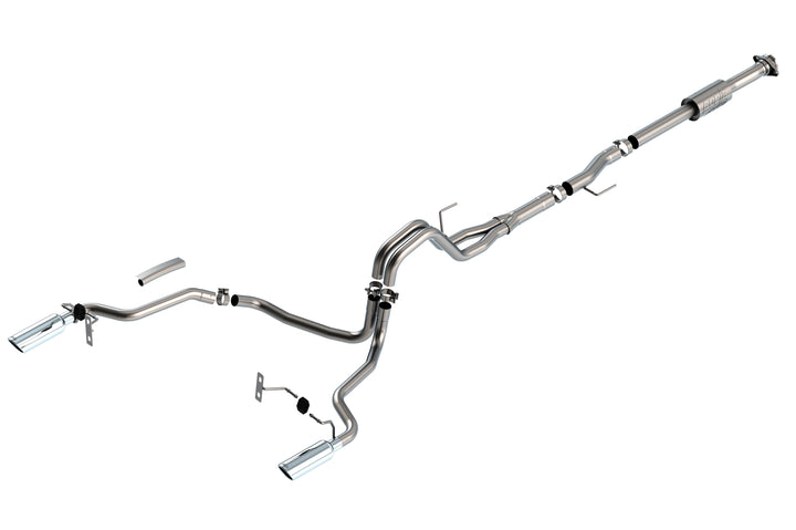 Borla ATAK Cat-Back Exhaust System for Ford F-150 2021-2026 2.7L & 3.5L V6 – Part # 140864