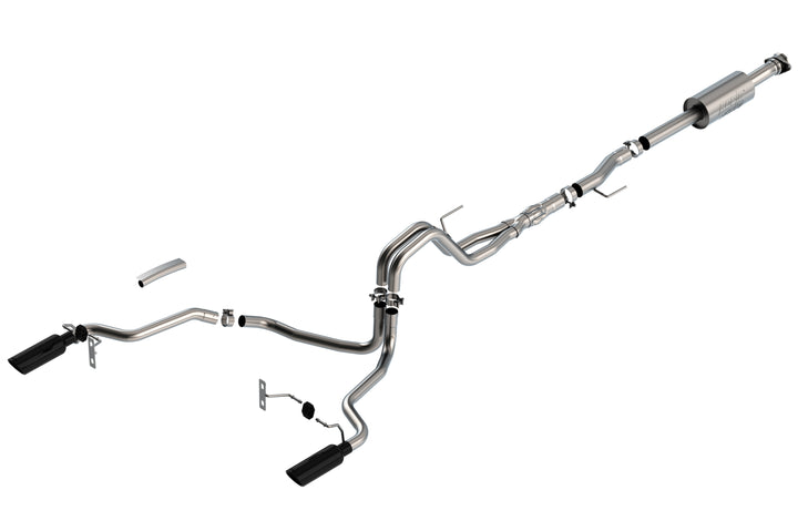 Borla ATAK Cat-Back Exhaust System for Ford F-150 5.0L V8 (2021-2026) - Part # 140867BC
