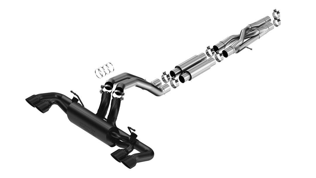 2021 2026 Jeep Wrangler Rubicon 392 Jlu Cat Back™ Exhaust System Atak® Part # 140893 Cb