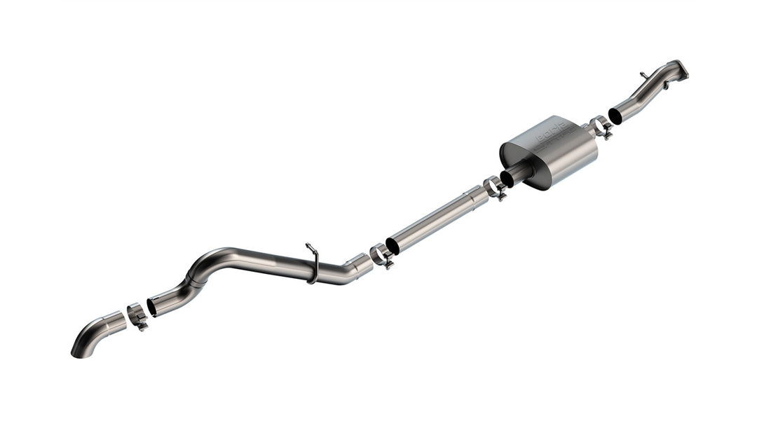 Borla 140898 High Clearance Climber Rock Crawler Cat-Back Exhaust System for Ford Bronco 2021-2026