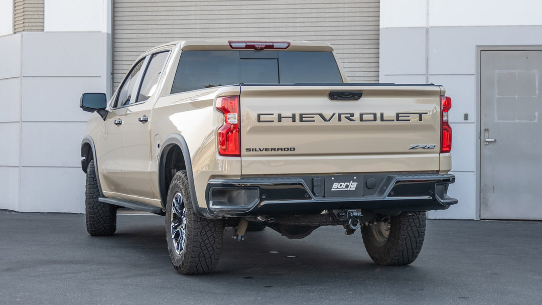 Borla ATAK Cat-Back Exhaust System for 2022-2023 Chevrolet Silverado 1500 ZR2 & GMC Sierra 1500 AT4X