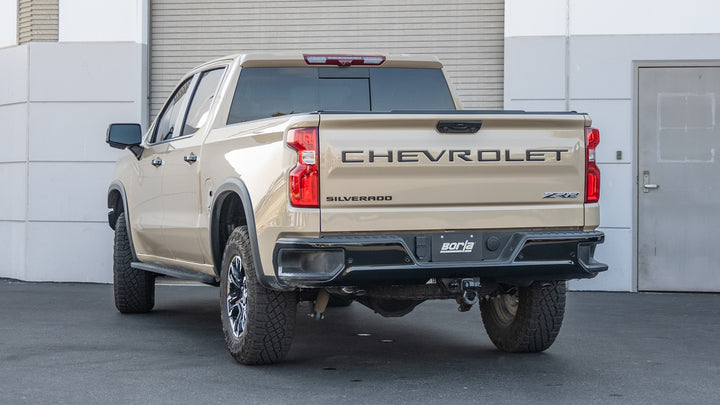Borla ATAK Cat-Back Exhaust System for 2022-2023 Chevrolet Silverado 1500 ZR2 & GMC Sierra 1500 AT4X