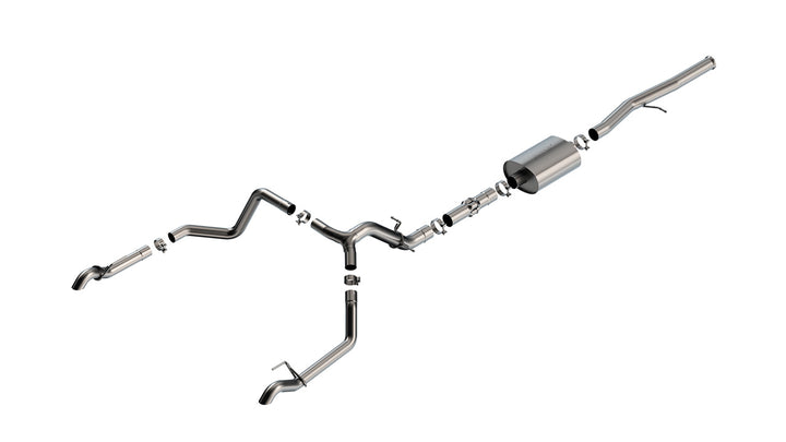 Borla ATAK Cat-Back Exhaust System for 2022-2023 Chevrolet Silverado 1500 ZR2 & GMC Sierra 1500 AT4X