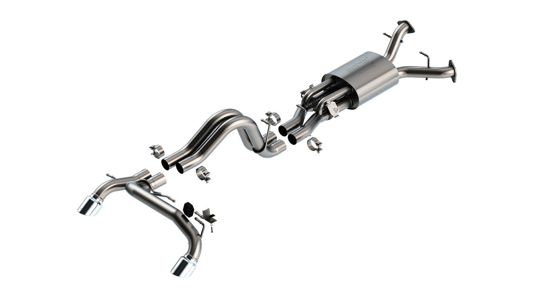 Borla 140934 Cat-Back Exhaust System for 2022-2026 Ford Bronco Raptor with ATAK Sound
