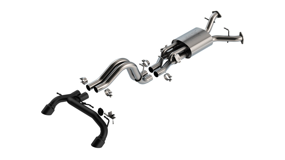 Borla 140934CB Cat-Back Exhaust System for 2022-2026 Ford Bronco Raptor ATAK