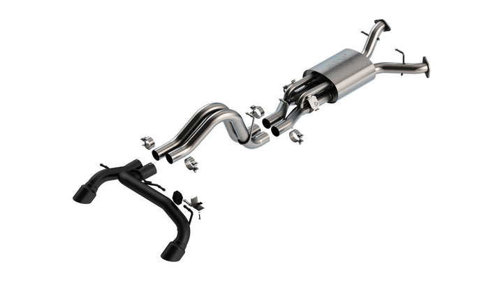 Borla 140934CB Cat-Back Exhaust System for 2022-2026 Ford Bronco Raptor ATAK