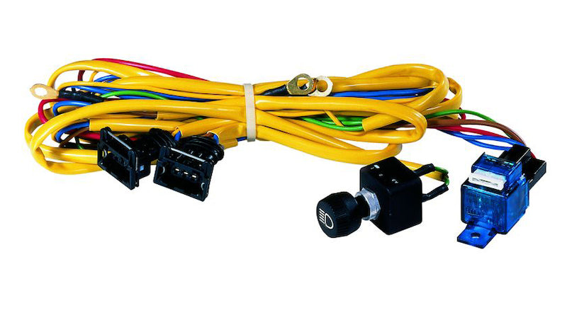 Hella Driving Light Wiring Harness for Rallye 4000 Series Halogen and LED Headlamps