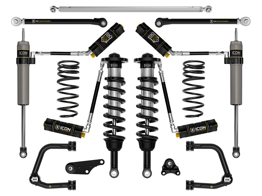 ICON 2025-2026 Toyota 4Runner 4WD, 1.25-3" Lift, Stage 8 Suspension System, Tubular
