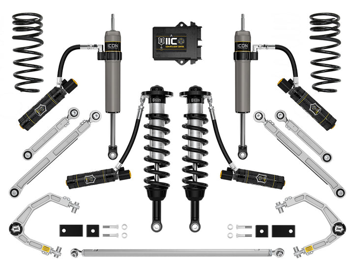 ICON 2022-2026 Toyota Tundra, 1.25-3.5" Lift, Stage 14 (TRD), 2.5 Suspension System, Billet