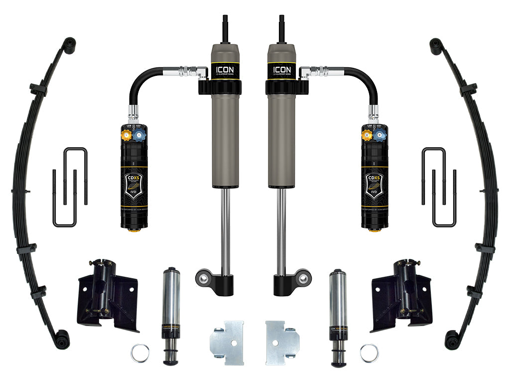 ICON 2005-2023 Toyota Tacoma, Stage 2 RXT Suspension System, CDXS