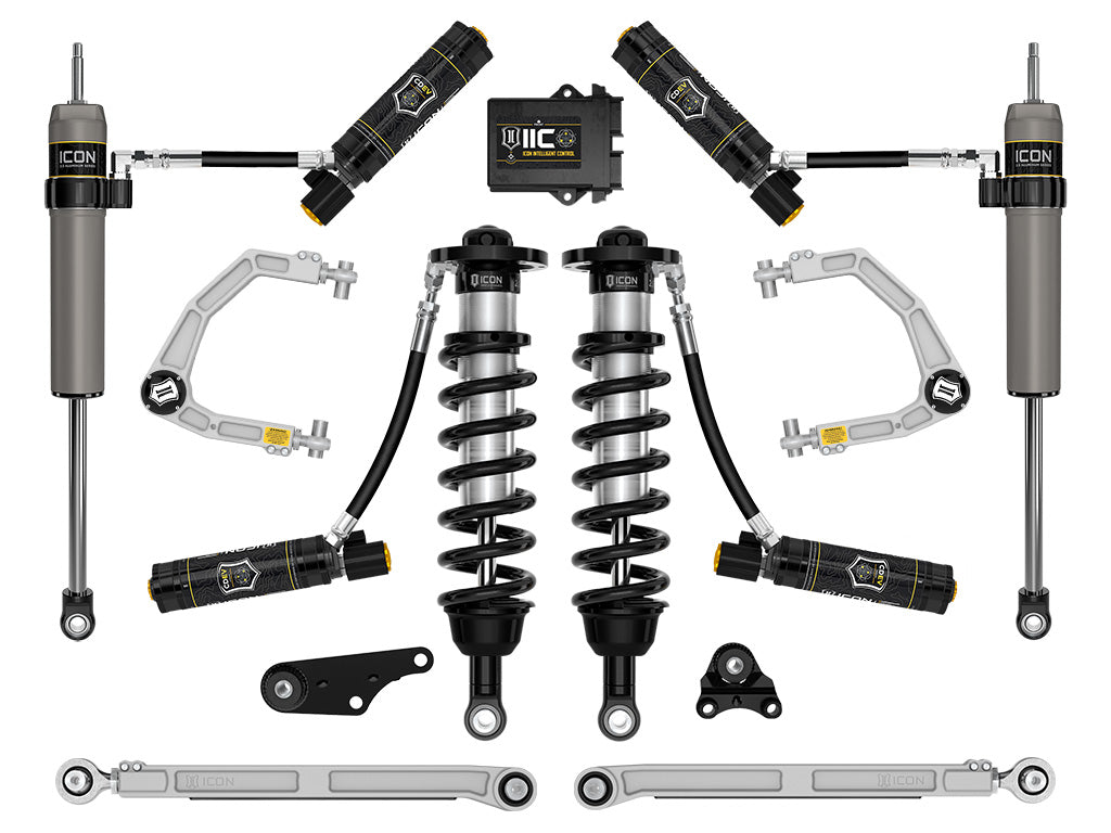 ICON 2024-2026 Toyota Tacoma 1.25-3" Lift, Stage 10 Suspension System, Billet