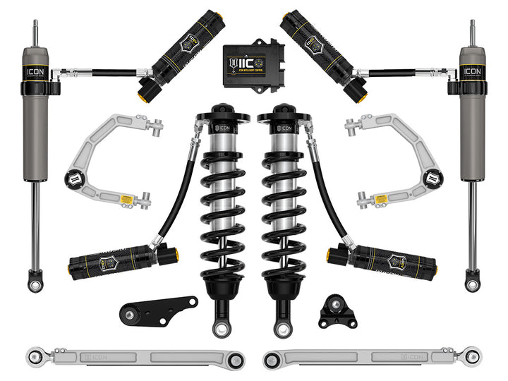 ICON 2024-2026 Toyota Tacoma 1.25-3" Lift, Stage 10 Suspension System, Billet