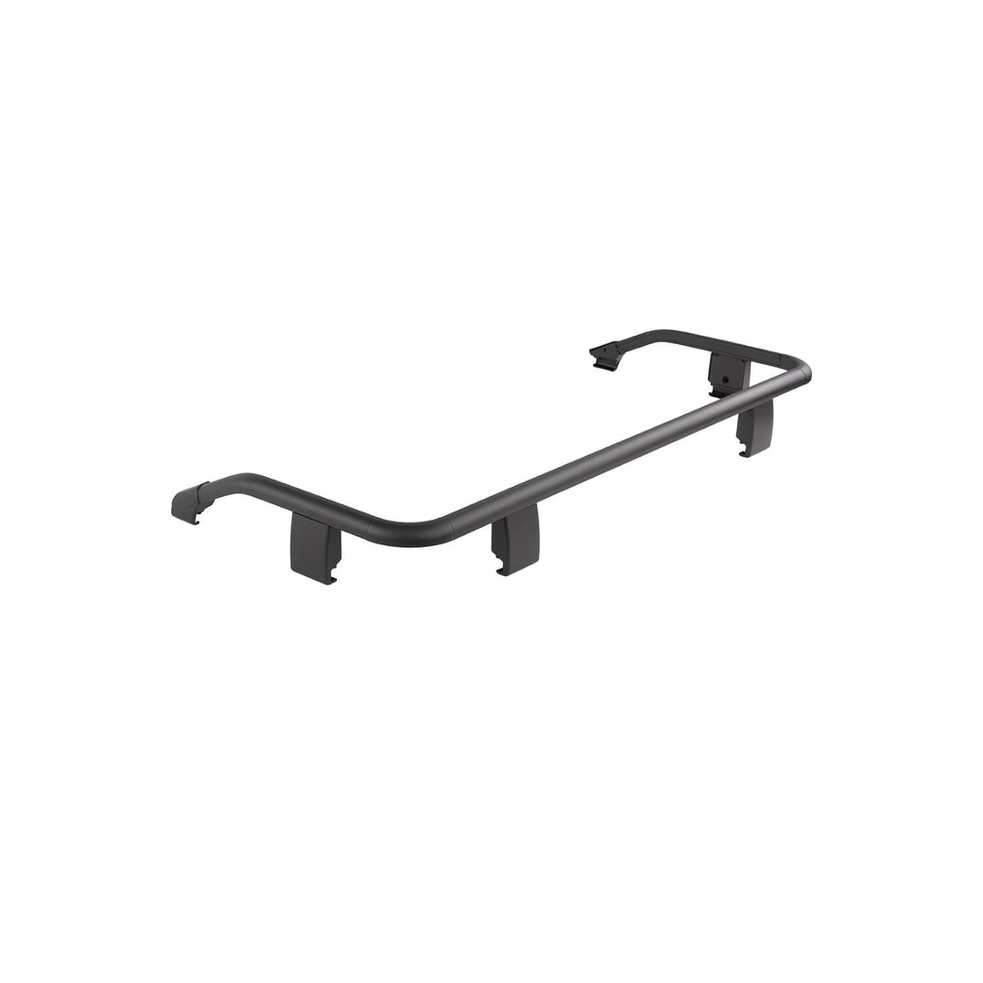 ARB Base Rack Front 1/4 Guard Rail – Durable Black Aluminum Storage Accessory