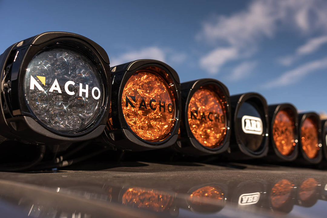 ARB 1780860 Base Rack Nacho Quatro Light Adaptor Kit for Easy Mounting of Lights