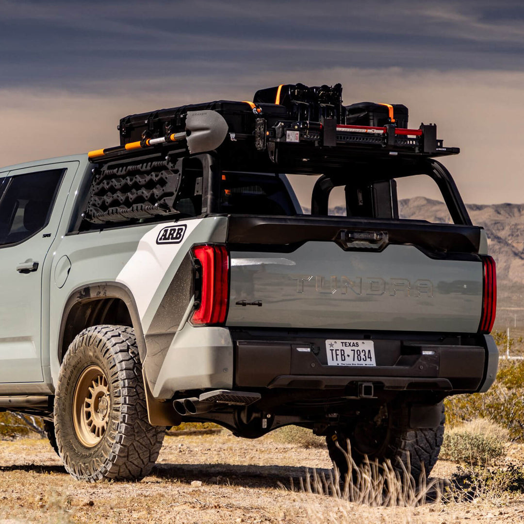 ARB Bed Rack 17915100 for Toyota Tundra – Versatile Aluminum Truck Bed Storage System