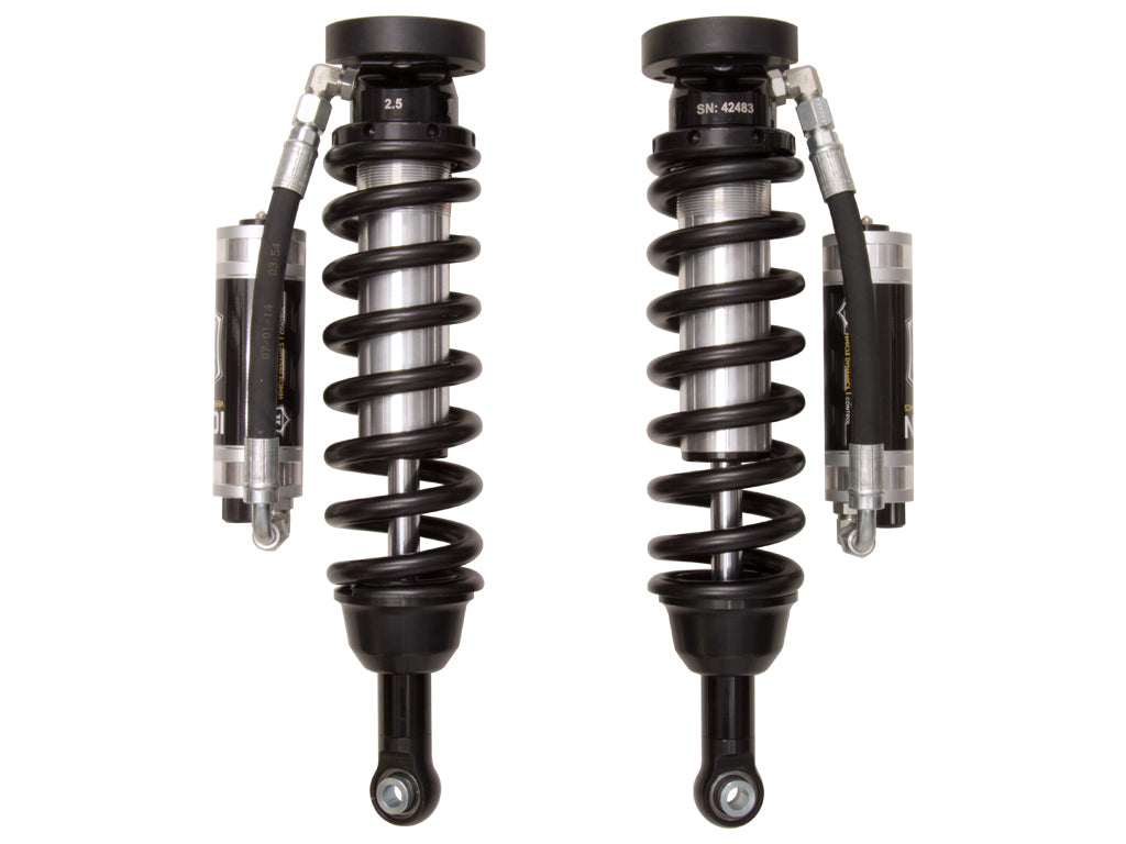 ICON 2011-2022 Ford Ranger T6, Front, 1-3” Lift, V.S. 2.5 Series Coilover Kit, Remote Reservoir w/ CDCV