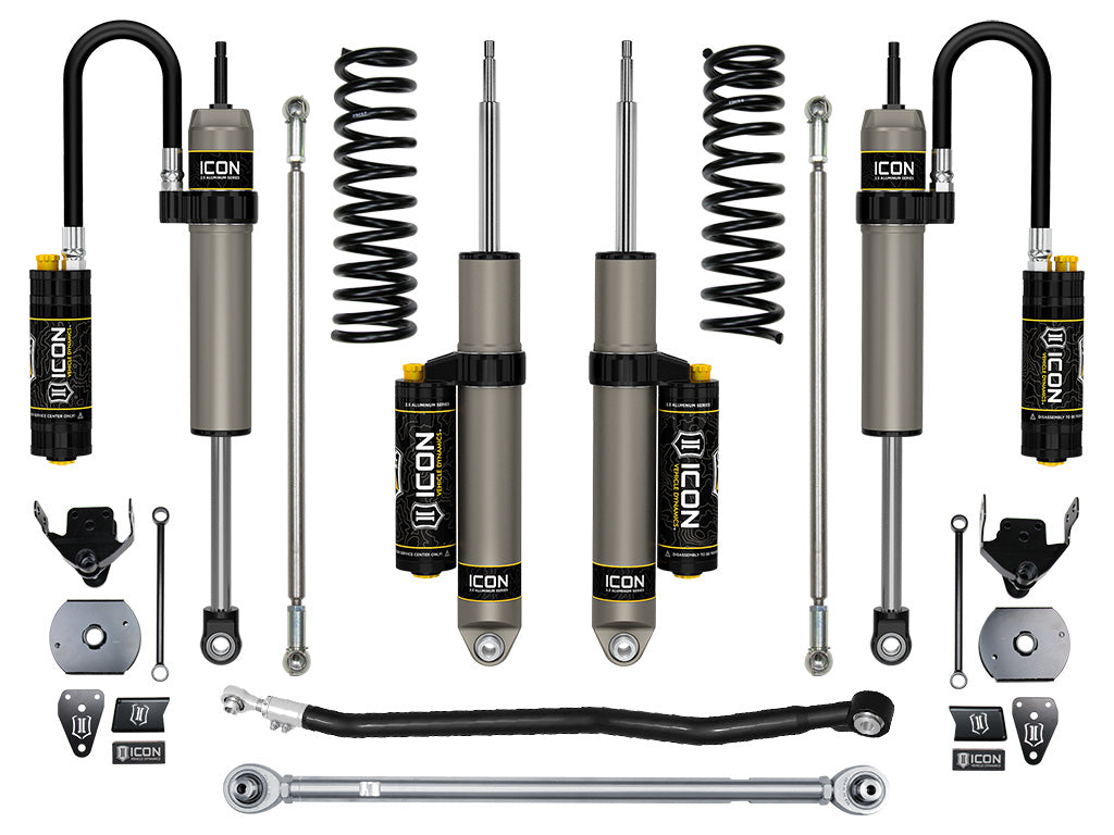 ICON 2014-2026 Ram 2500 4WD, Diesel, OEM Air Spring Rear, 4.5" Lift, Stage 3 Suspension System
