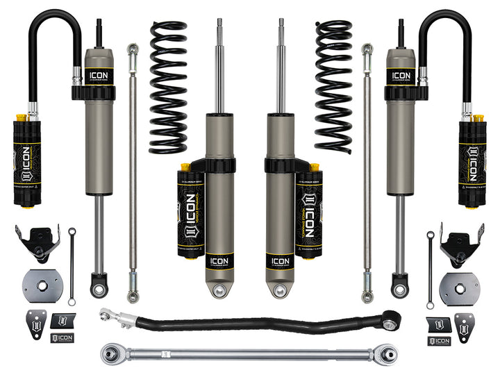 ICON 2014-2026 Ram 2500 4WD, Diesel, OEM Air Spring Rear, 4.5" Lift, Stage 3 Suspension System