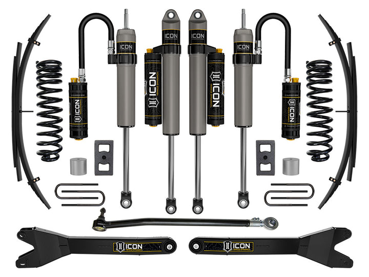 ICON 2023-2026 Ford F-250/F-350 Super Duty 4WD, Gas, 2.5" Lift, Stage 4 Suspension System w/ Radius Arms and Expansion Packs