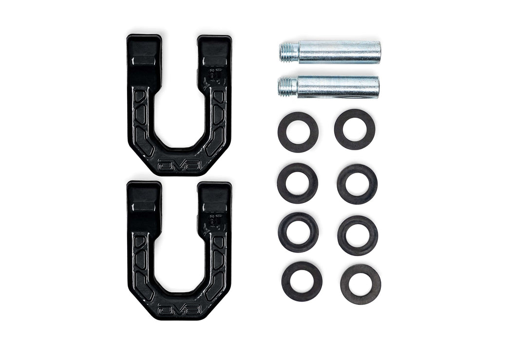 Pink DV8 Elite Series D-Rings (Pair) by DV8 Offroad | KOVA Offroad