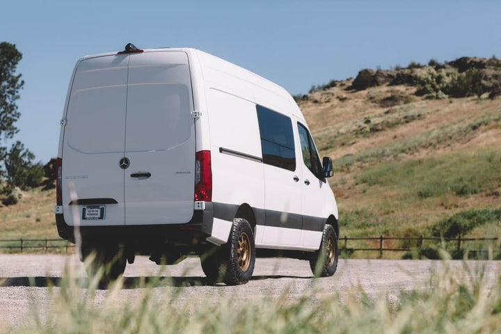 Van Compass Striker 2" Lift Kit Subcomponents, Rear, Sprinter 2500 2Wd by Van Compass | KOVA Offroad