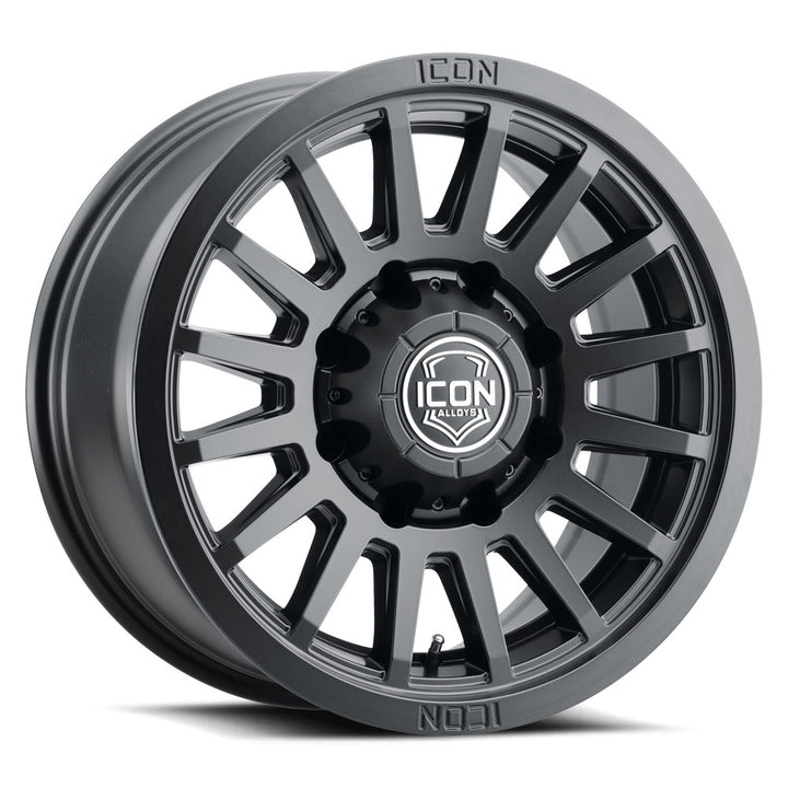 ICON Alloys Recon SLX, Satin Black, 18 x 9 / 8 x 170, 6mm Offset, 5.25" Backspace