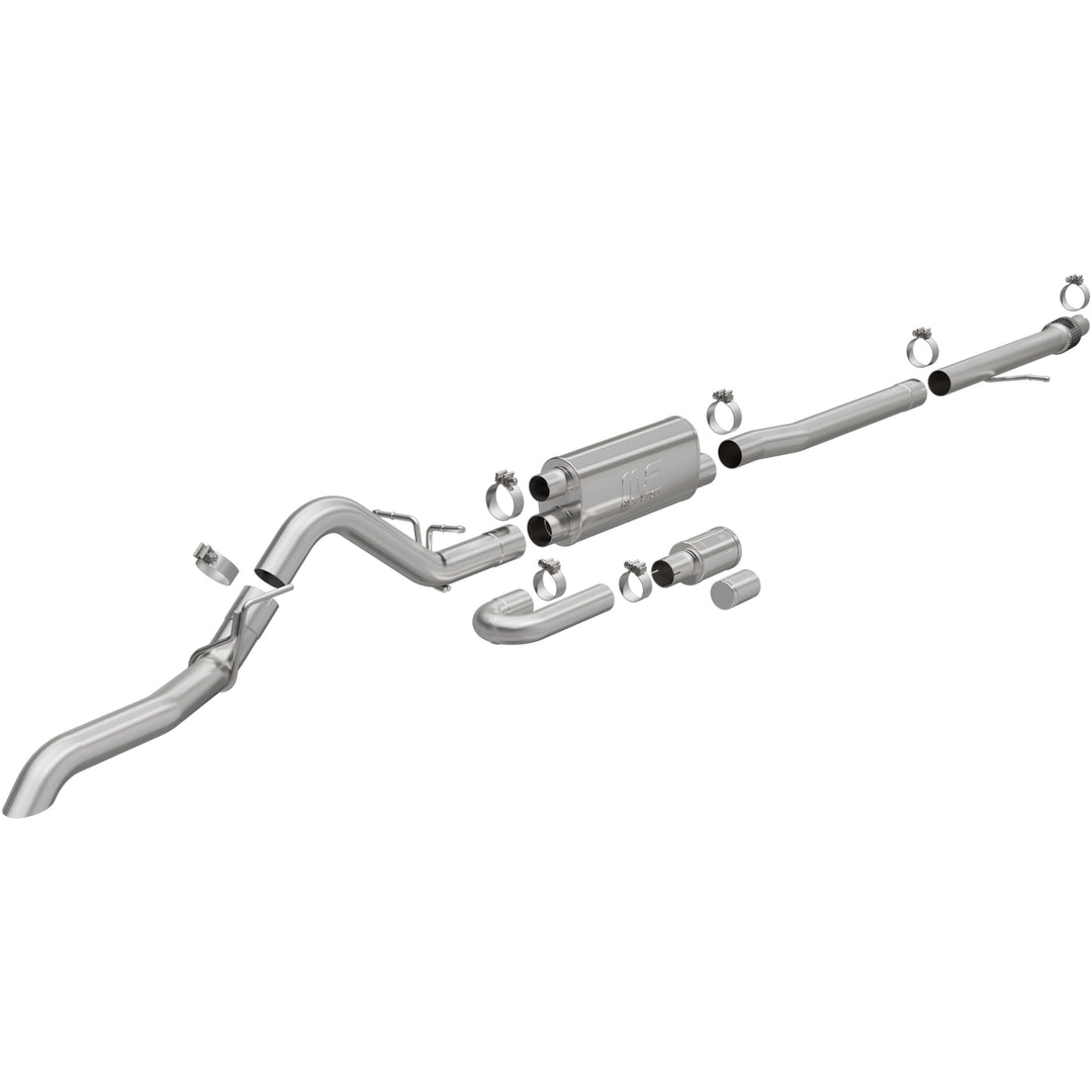 MagnaFlow Overland Series Cat-Back Exhaust System for Ford Ranger 2024 2.3L - Part #19636