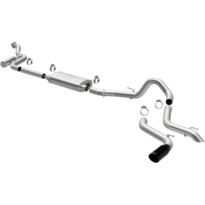 MagnaFlow Overland Series Black Chrome Cat-Back Exhaust System for Toyota Tacoma 2.4L - Part #19678