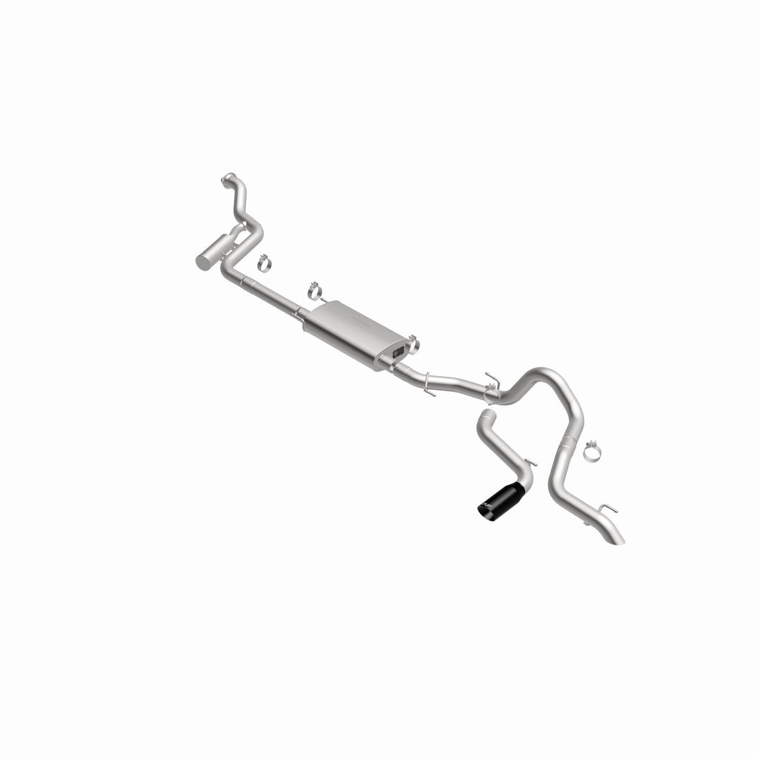 MagnaFlow Overland Series Black Chrome Cat-Back Exhaust System for Toyota Tacoma 2.4L - Part #19678