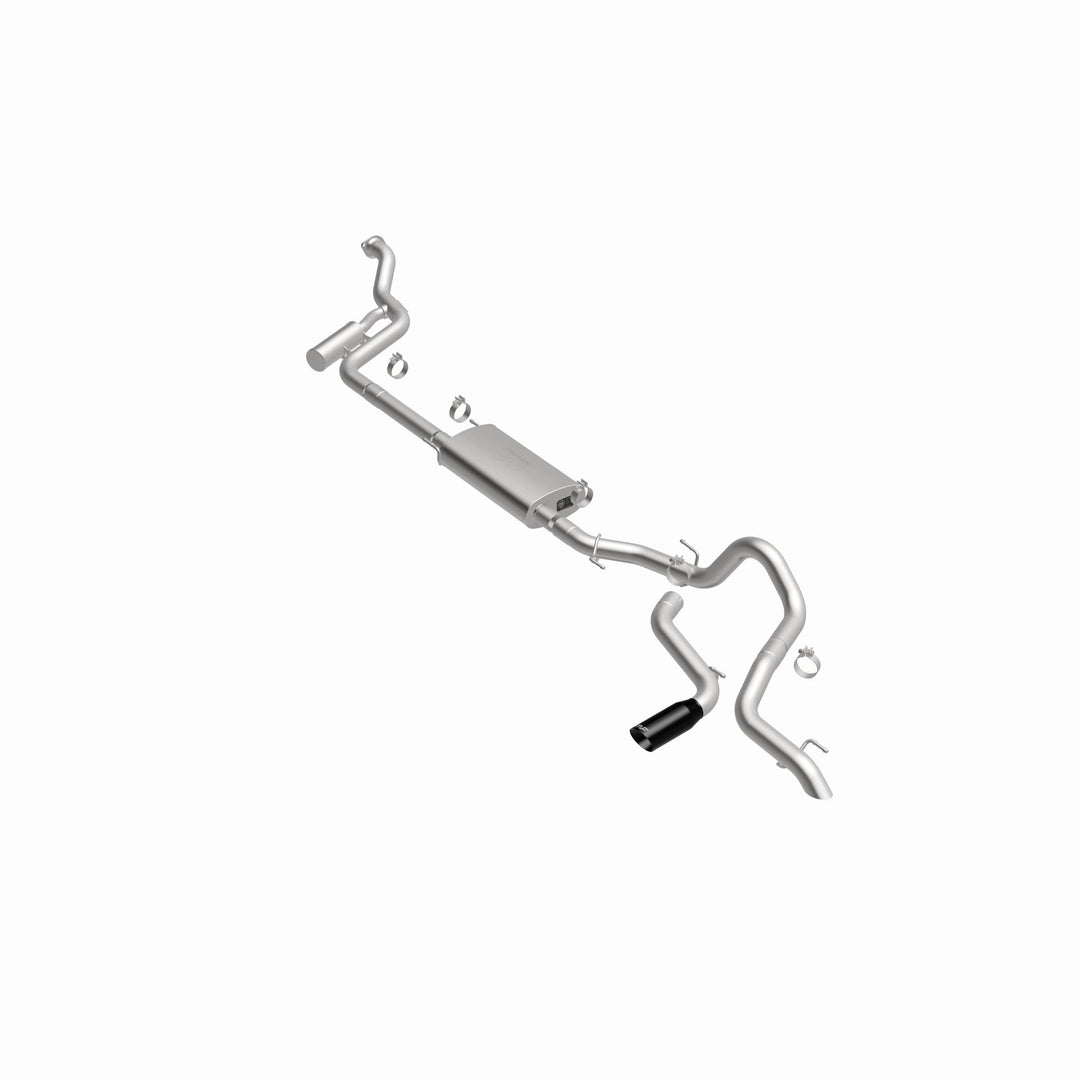 MagnaFlow Overland Series Black Chrome Cat-Back Exhaust System for Toyota Tacoma 2.4L - Part #19678