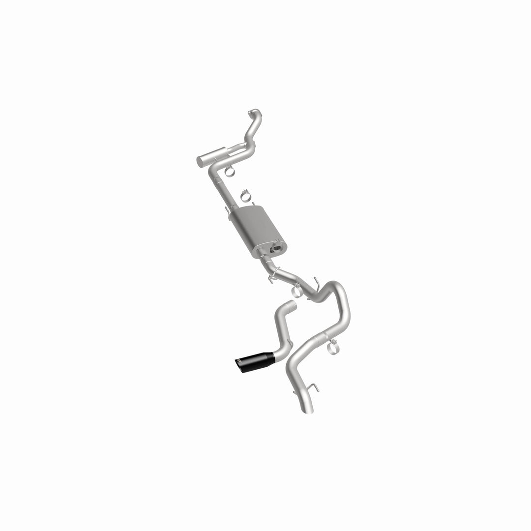 MagnaFlow Overland Series Black Chrome Cat-Back Exhaust System for Toyota Tacoma 2.4L - Part #19678