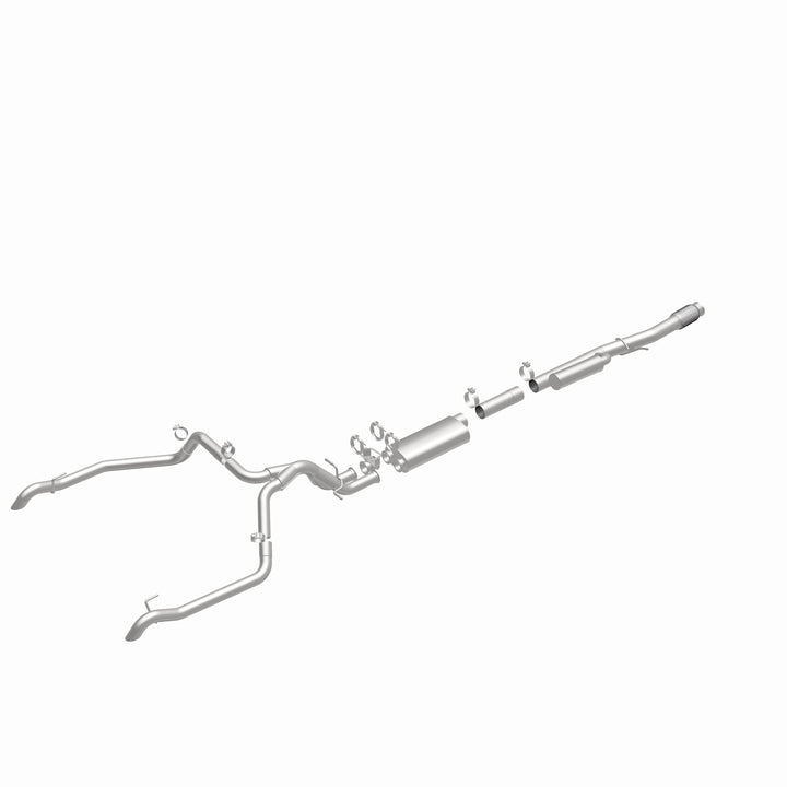 MagnaFlow Overland Series Cat-Back Exhaust System for Chevrolet Silverado 1500 ZR2 and GMC Sierra 1500 AT4X 6.2L - Part #19703