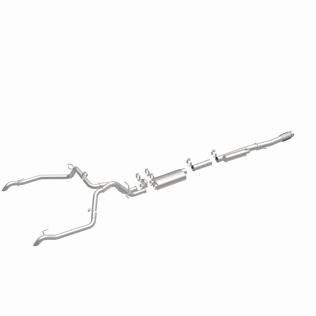 MagnaFlow Overland Series Cat-Back Exhaust System for Chevrolet Silverado 1500 ZR2 and GMC Sierra 1500 AT4X 6.2L - Part #19703