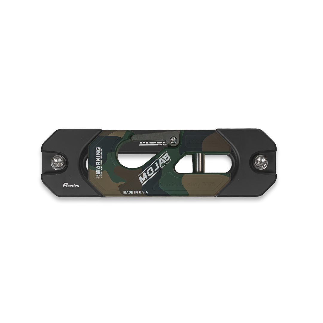 Aluminum Recessed Winch Shackle with Fairlead Kit.(LIFE TIME WARRANTY*)