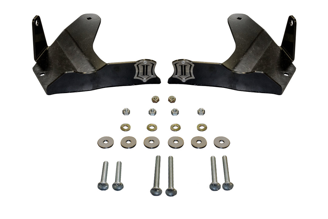 ICON 2007-2009 Toyota FJ Cruiser/2003-2009 Toyota 4Runner/2005-2015 Toyota Tacoma, Lower Control Arm Skid Plate, Kit