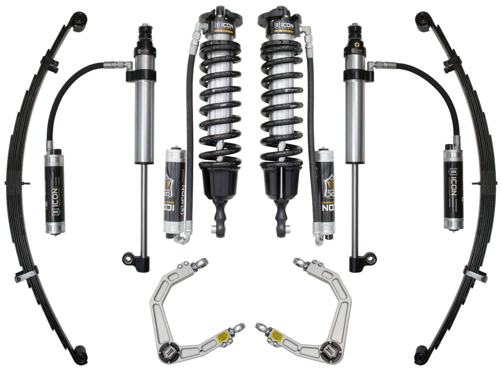 ICON 2007-2021 Toyota Tundra, 1.63-3" Lift, 3.0 Stage 1 Suspension System, Billet
