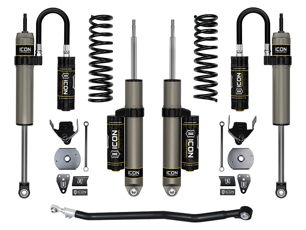 ICON 2014-2026 Ram 2500 4WD, Diesel, Coil Spring Rear, 4.5" Lift, Stage 2 Suspension System