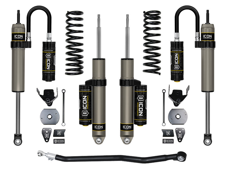 ICON 2014-2026 Ram 2500 4WD, Diesel, Coil Spring Rear, 4.5" Lift, Stage 2 Suspension System