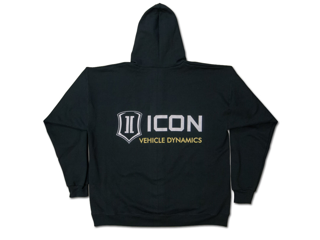 ICON Standard-Logo Hoodie – Black, XXL