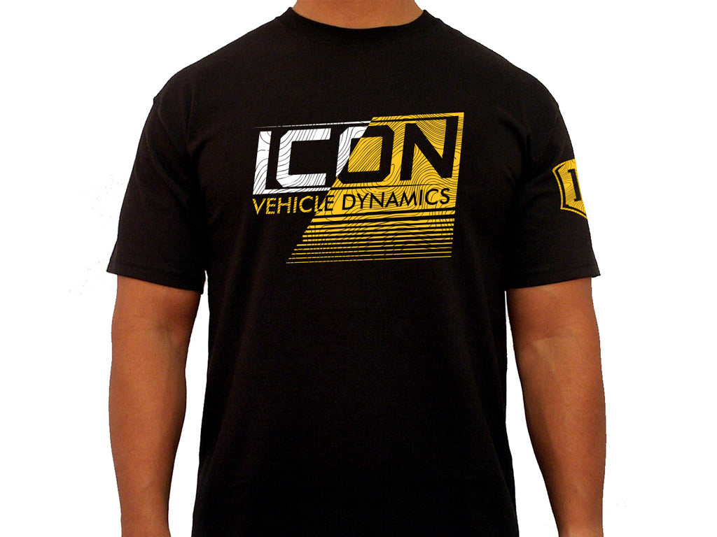 ICON Strikeout-Logo Tee – Black, XXL