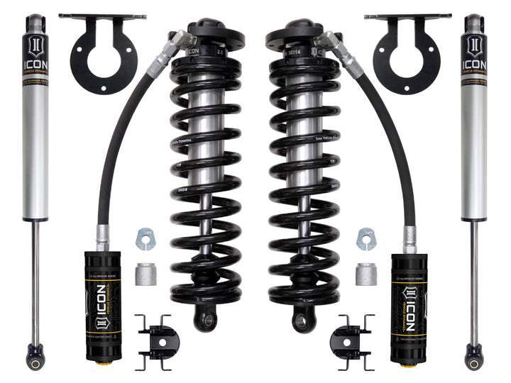 ICON 2017-2023 Ford F-250/F-350 Super Duty 4WD, 2.5-3" Lift, Stage 1 Coilover Conversion System