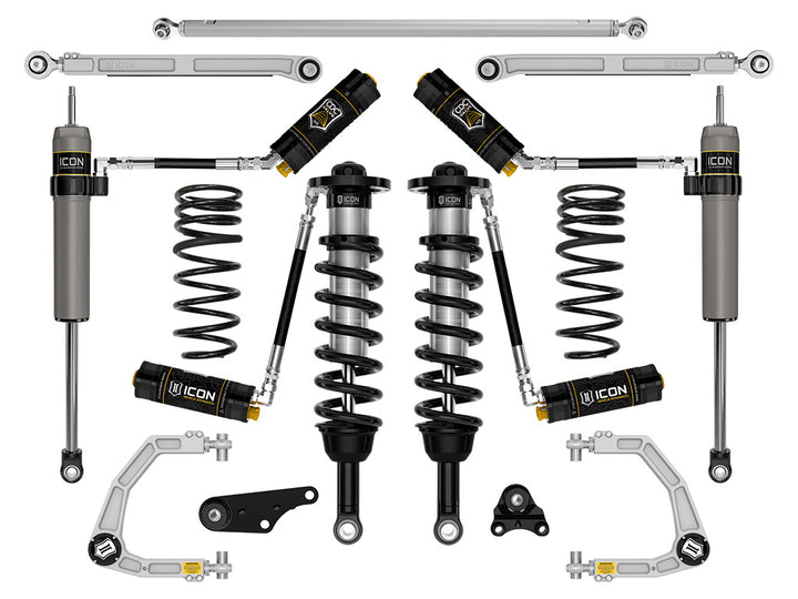 ICON 2025-2026 Toyota 4Runner 4WD, 1.25-3" Lift, Stage 8 Suspension System, Billet