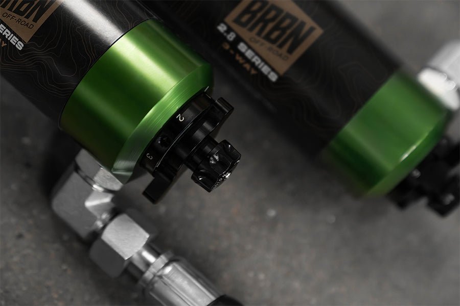 BRBN 2.8 HD Series 3-Way Adjustable Front Coilover Kit For Ford Bronco by BRBN Offroad | KOVA Offroad