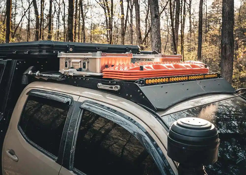 DRIFTR Toyota Tacoma Roof Rack (2005-2023) by Backwoods Adventure Mods | KOVA Offroad