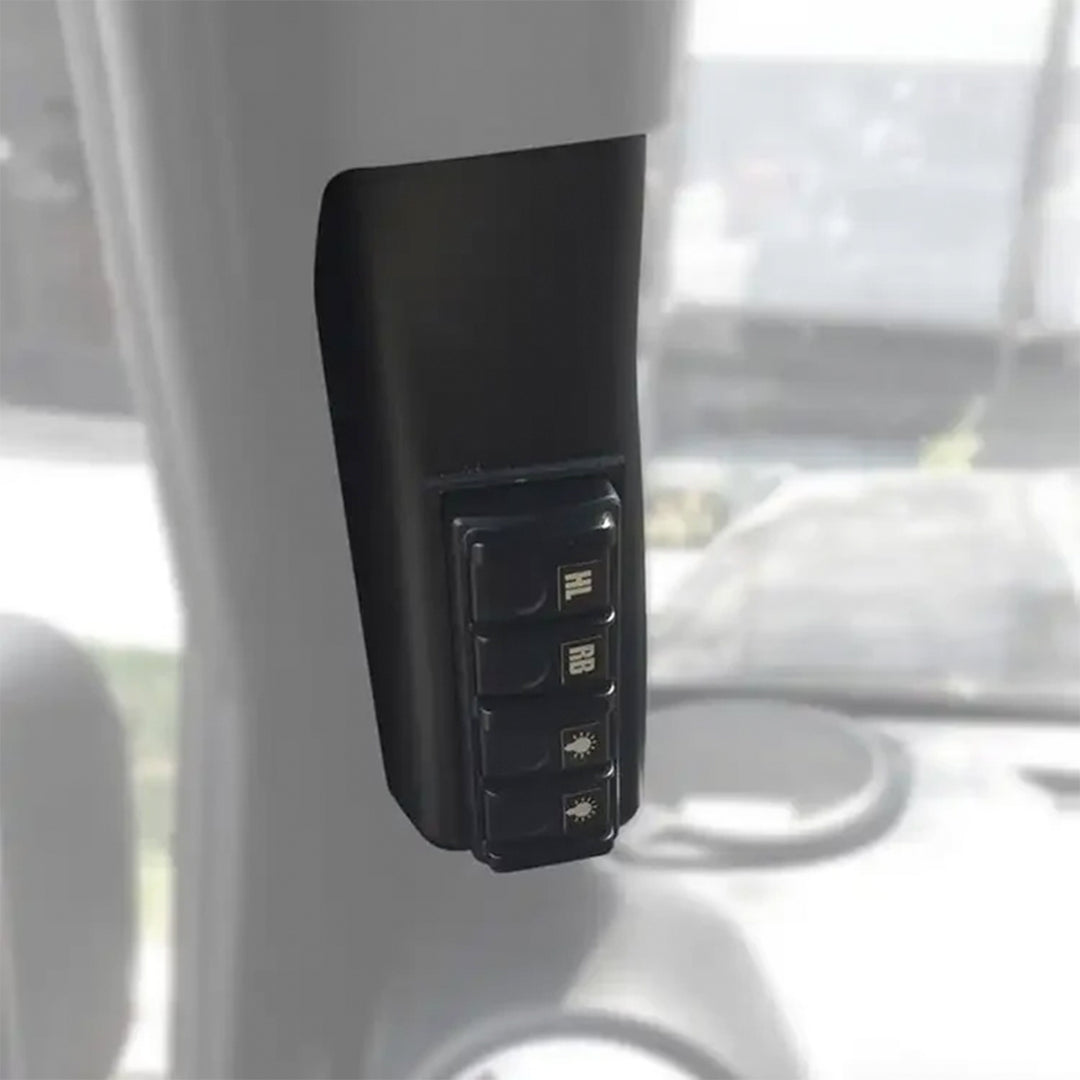 Oracle Lighting 2009 Trigger Jeep JK A-Pillar Remote Mount — Expand Your Wireless Accessory Control System