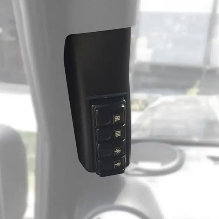 Oracle Lighting 2009 Trigger Jeep JK A-Pillar Remote Mount — Expand Your Wireless Accessory Control System