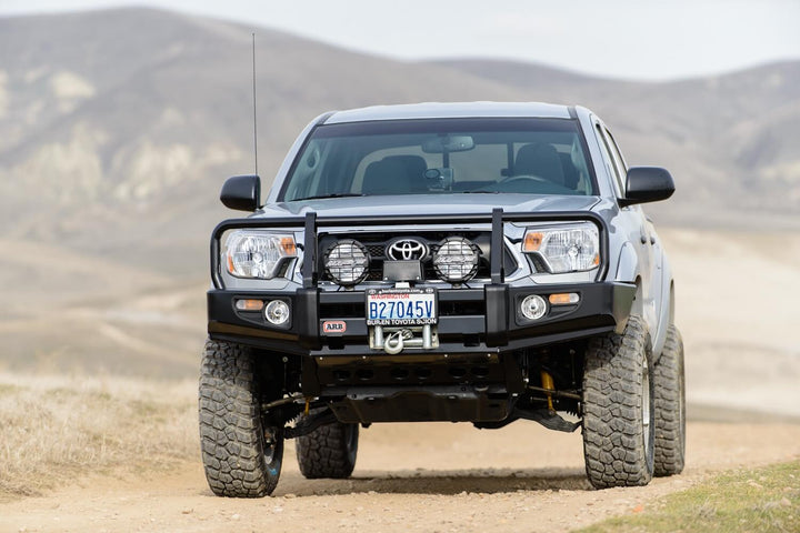 ARB 3423140B Winch Bumper for Toyota Tacoma (2012-2015) – Steel, Satin Finish, Tow Points Included