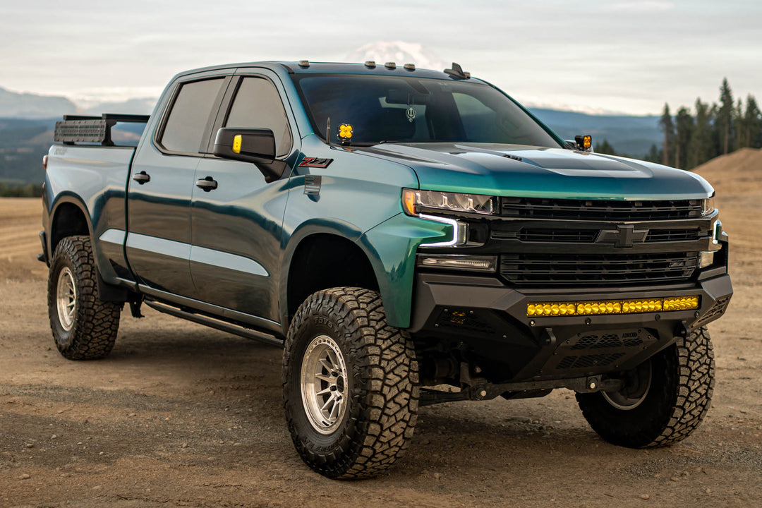 2019 - 2022 Chevy Silverado 1500 Stealth Fighter Front Bumper