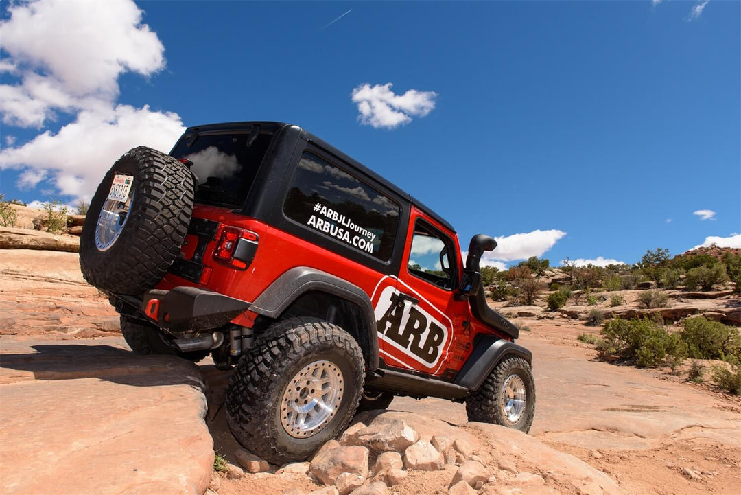 ARB 4450250 Steel Rock Sliders for Jeep Wrangler (2018-2022)